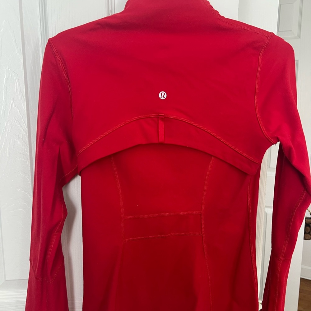 Lululemon Red Align Jacket